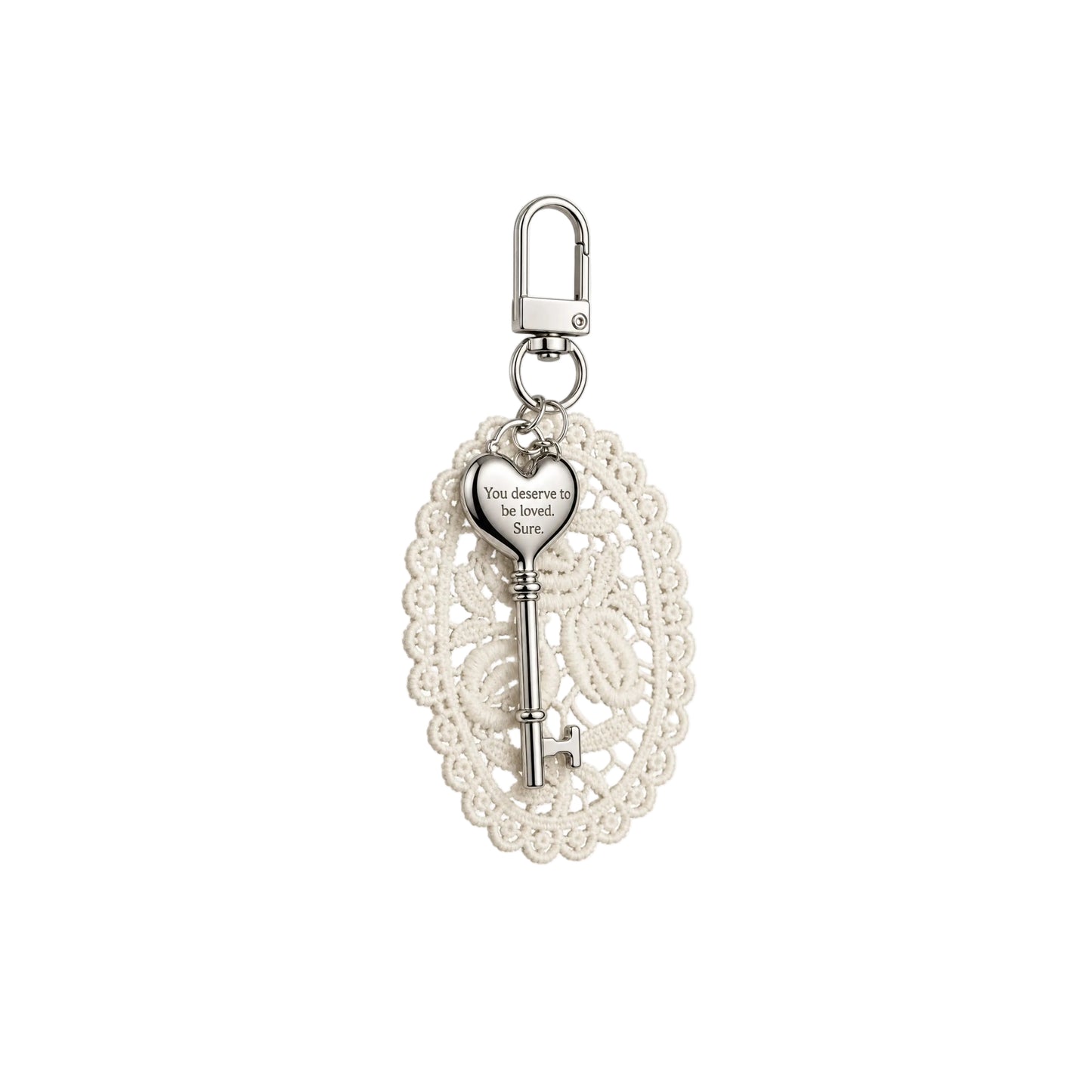 Velvet Letter Charm