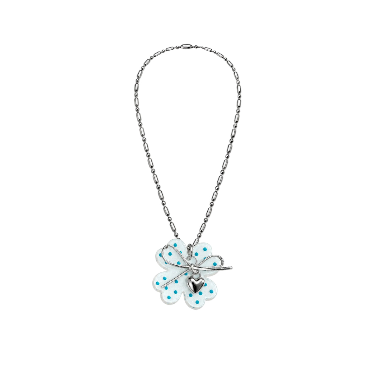 Lizz - Blue Confetti Necklace