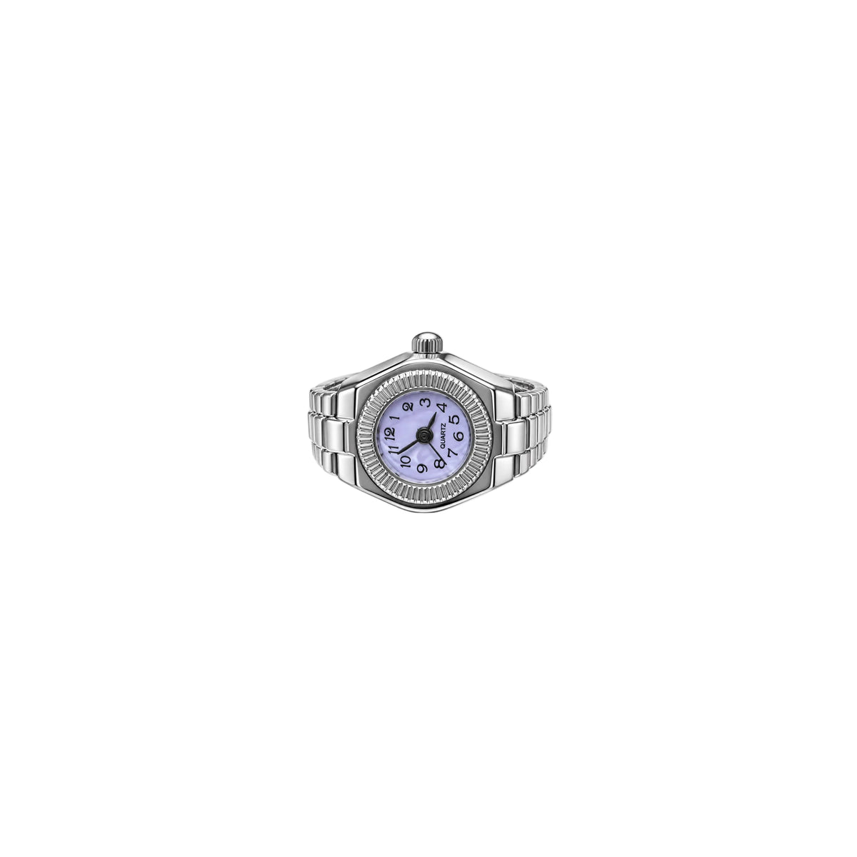Mauve Mood Watch Ring
