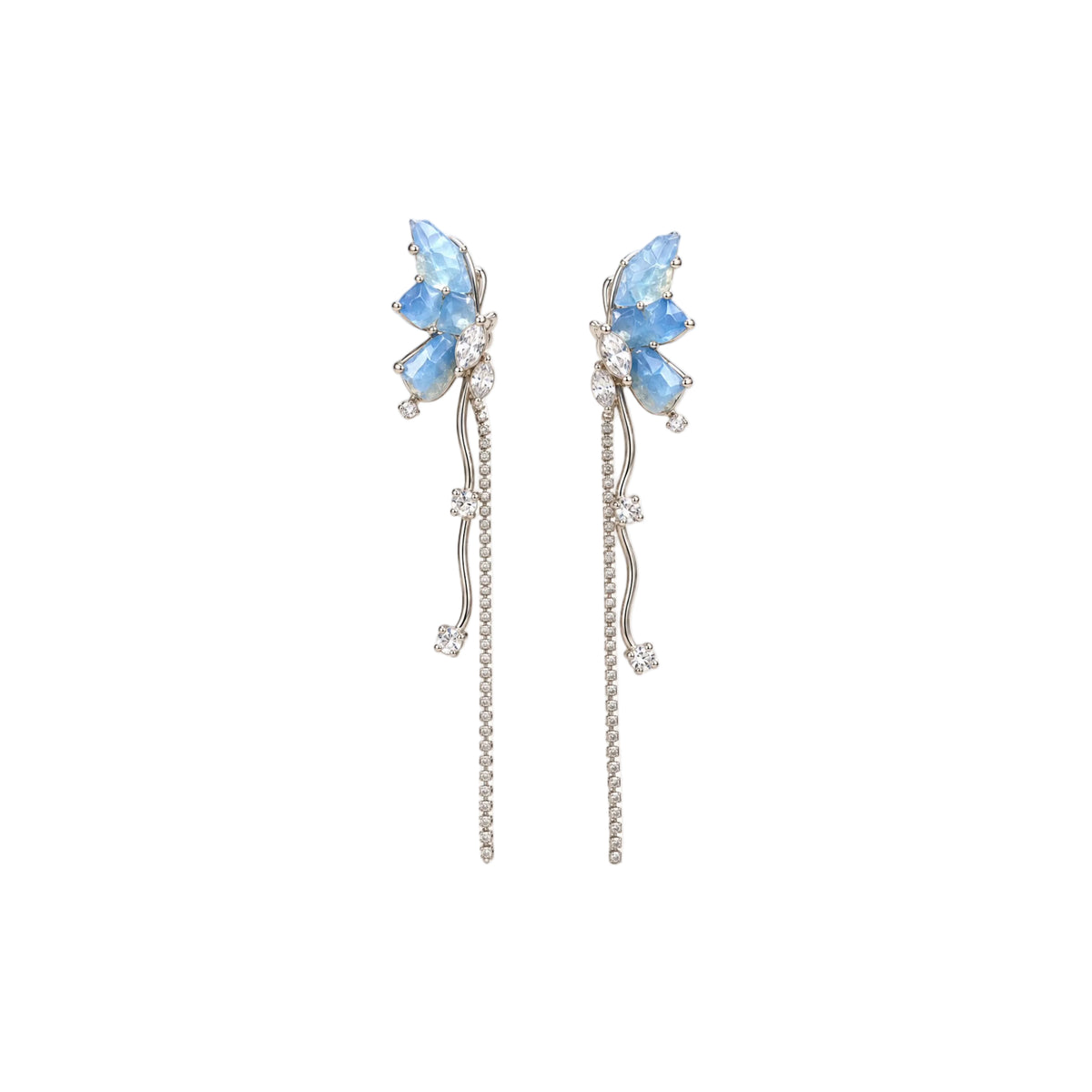 Azure Flutter Earring