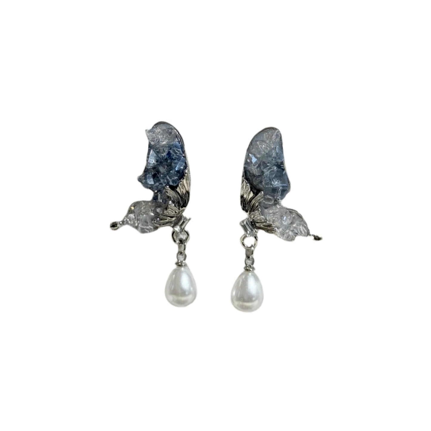 Blue Butterfly Earring