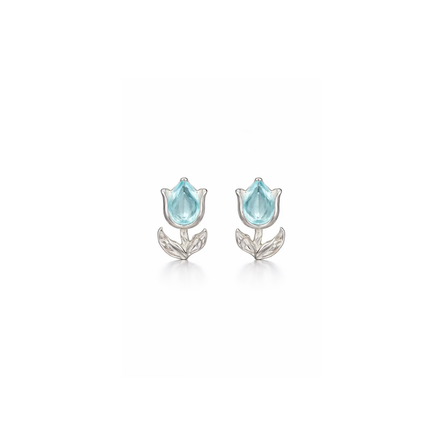 Azure Blossom Earring