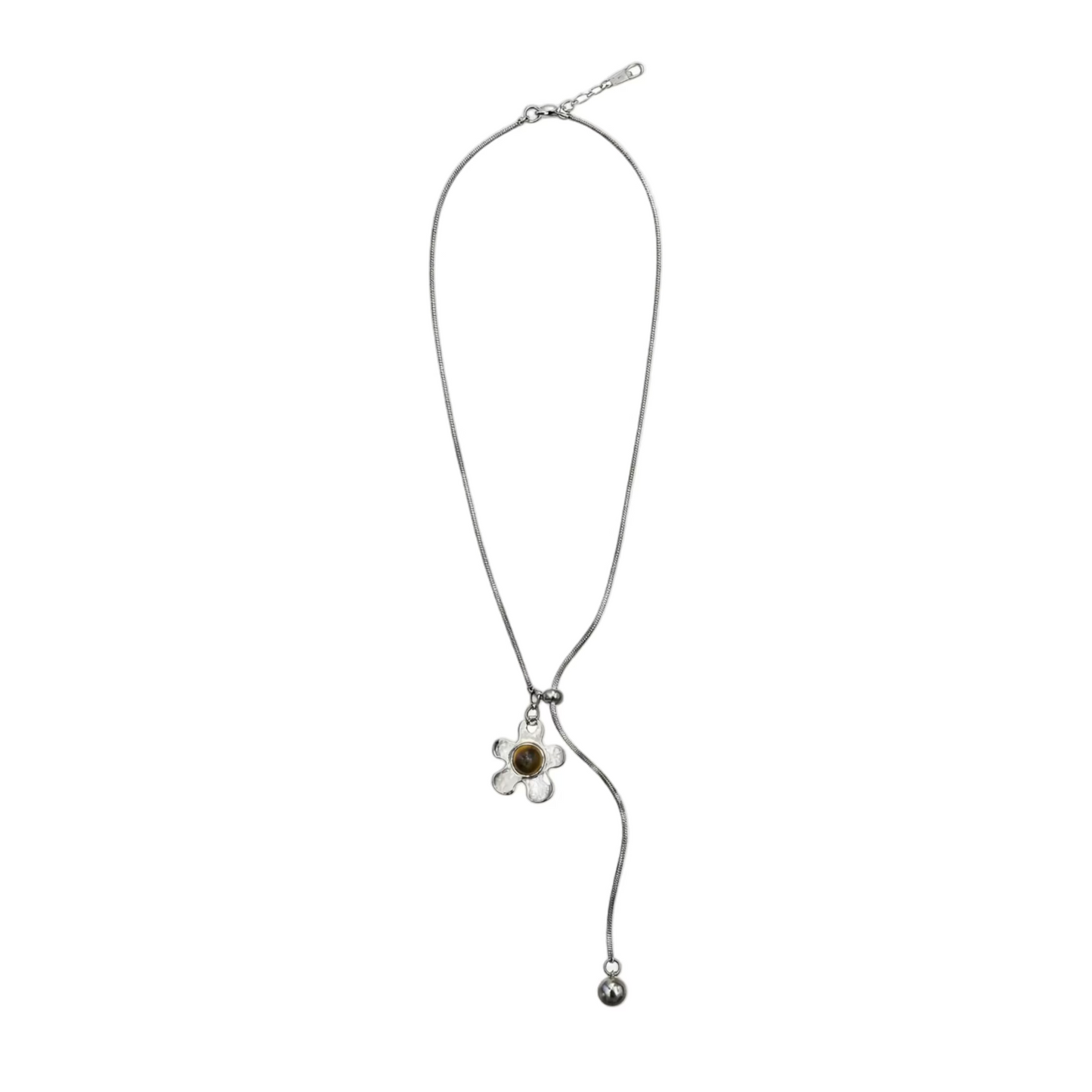 Lizz - Daisy Lariat Necklace