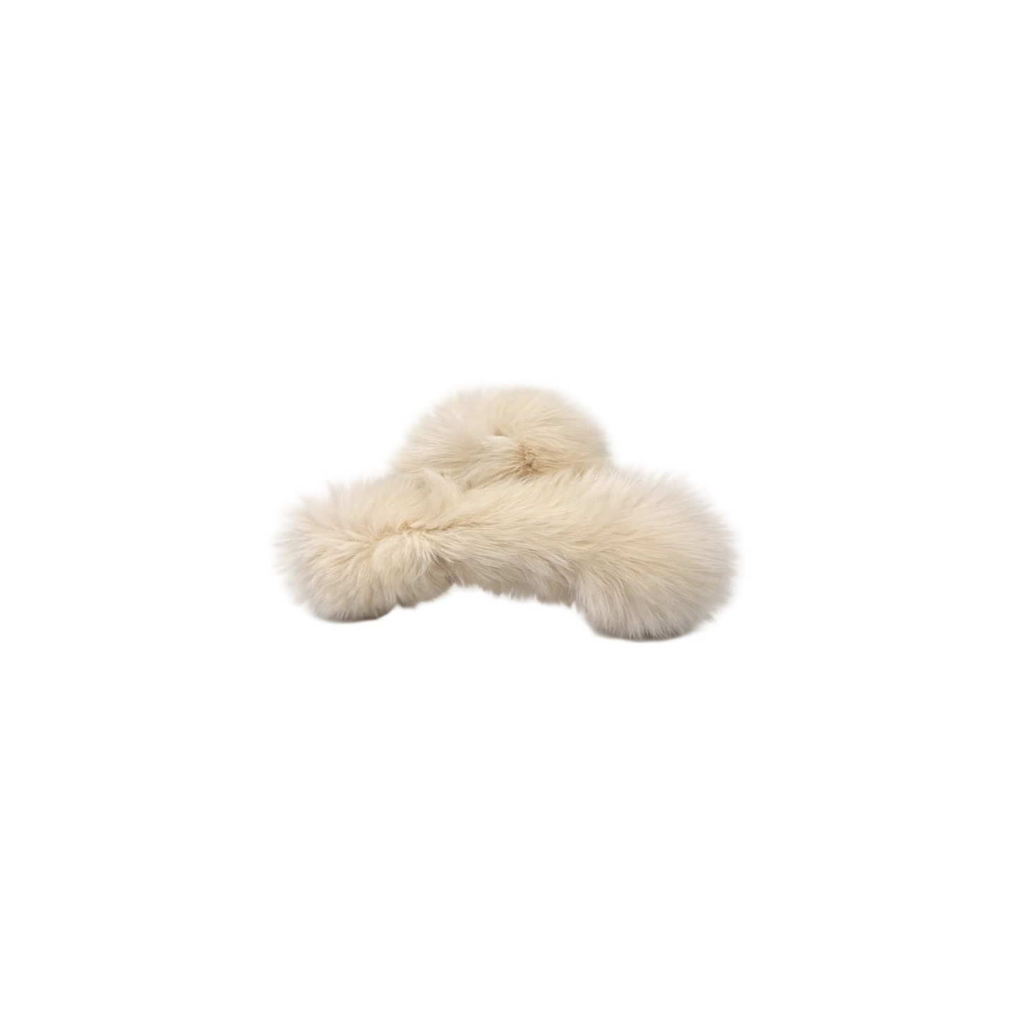 Light Brown Fluffy HairClip