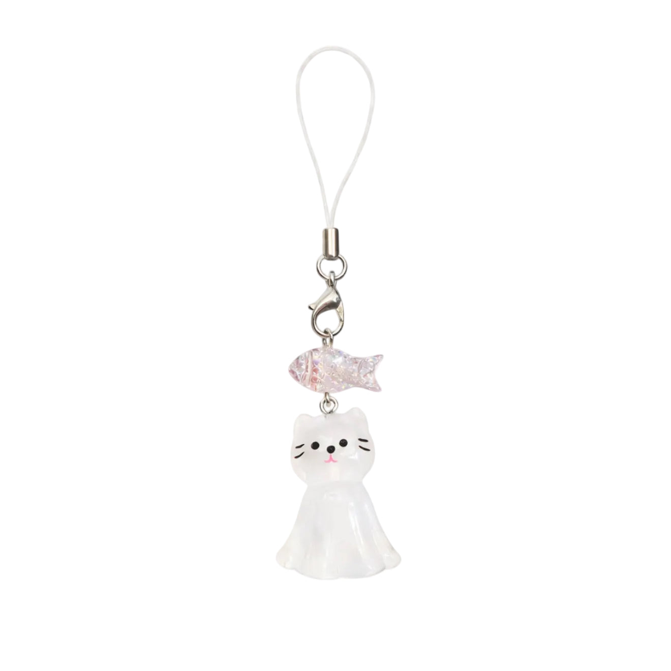 Fish with Cat phone strap