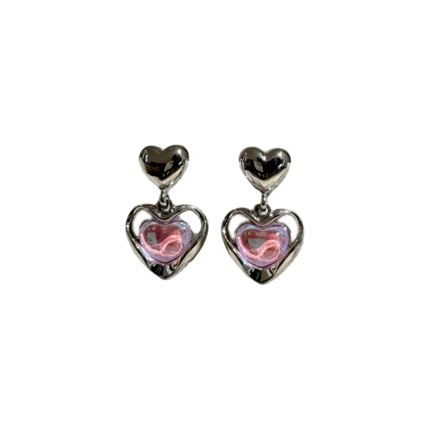 Aurora Heart Earring