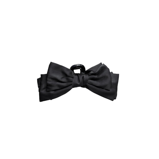 Black Ribbon HairClip
