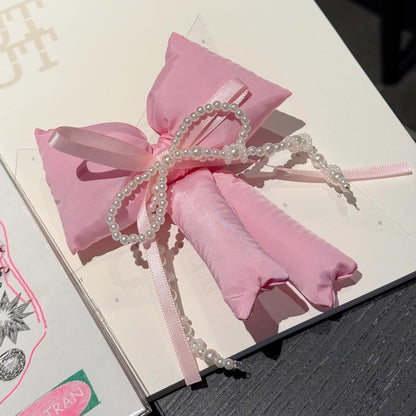 Pinky Ribbon Charm