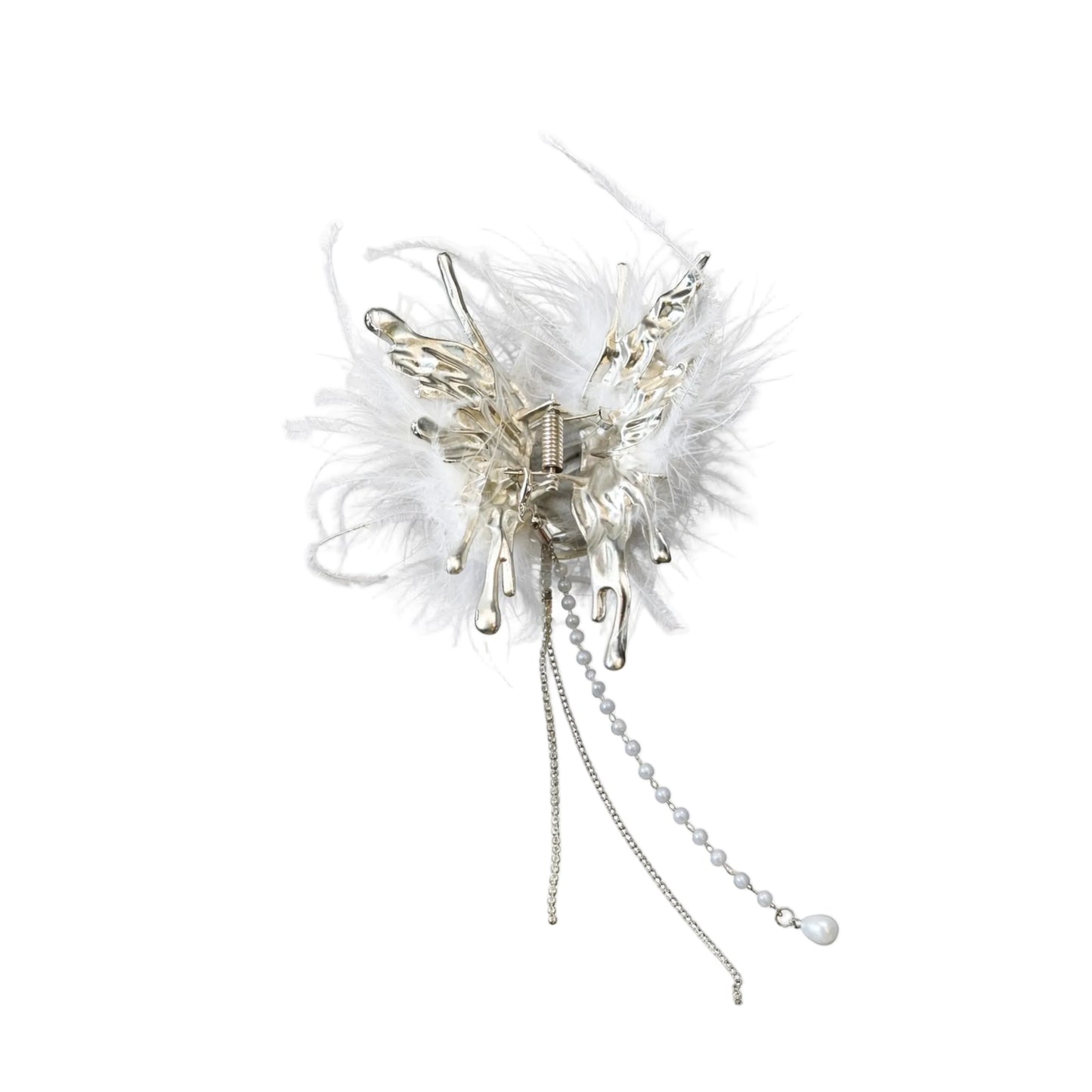 Feathered Angel HairClip