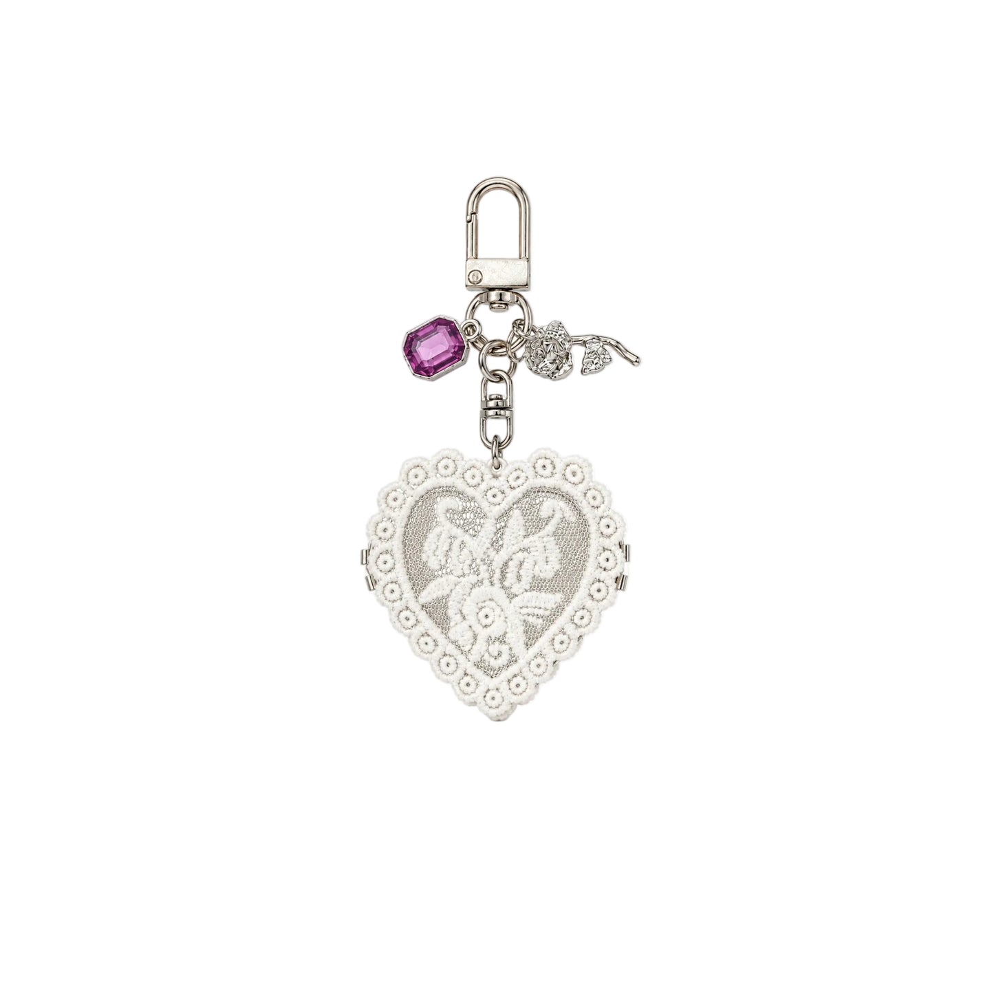 Velvet Bloom Mirror Charm