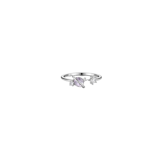Violet Planet Ring