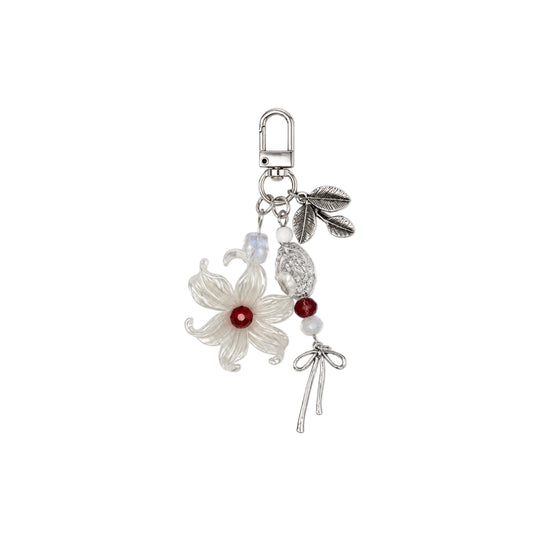 Scarlet Fleur Charm