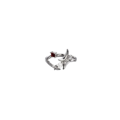 Crimson Moon Ring