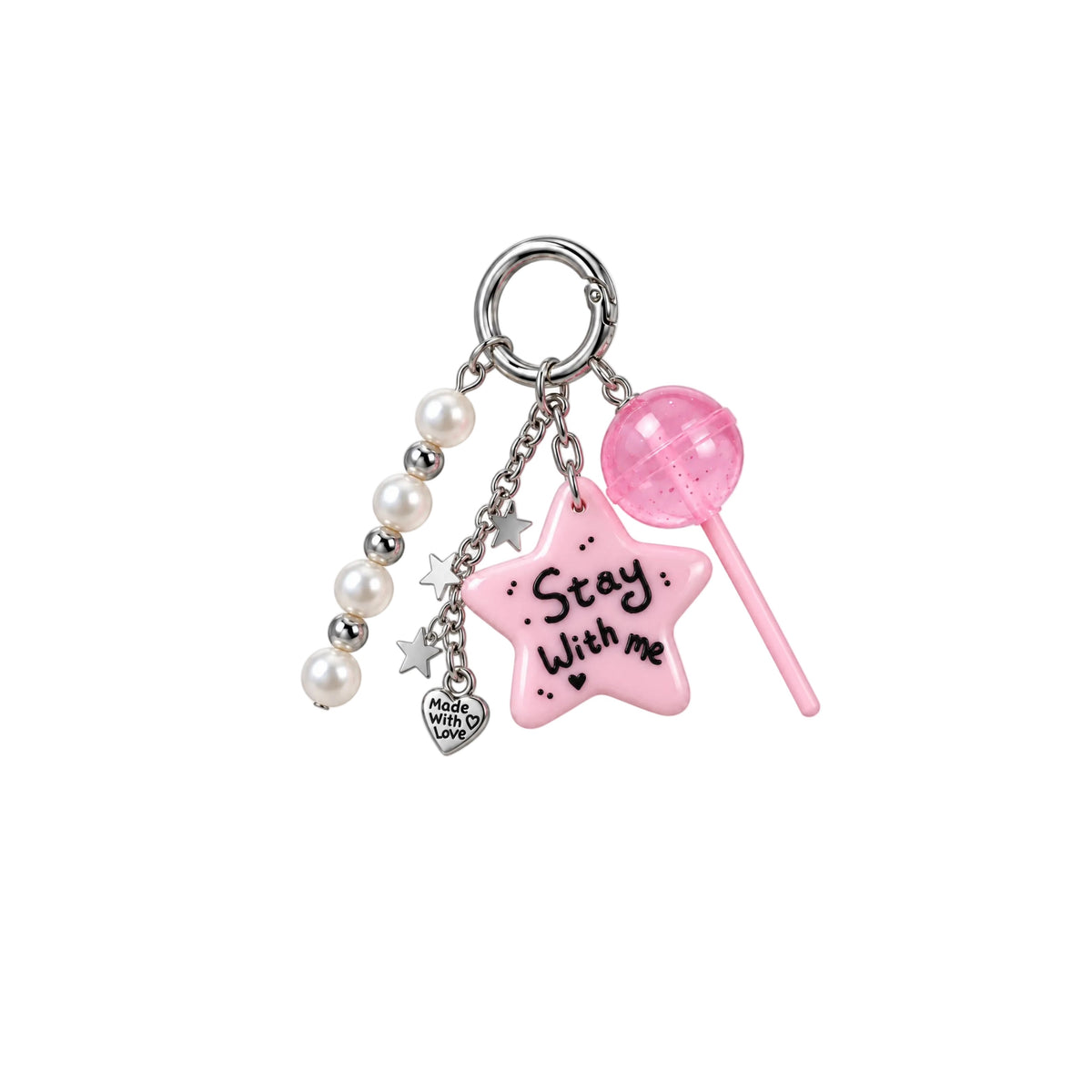 Strawberry Stardust Charm