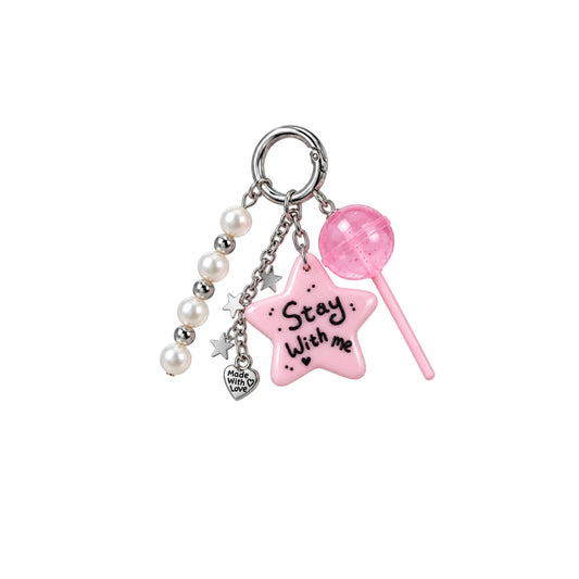 Strawberry Stardust Charm