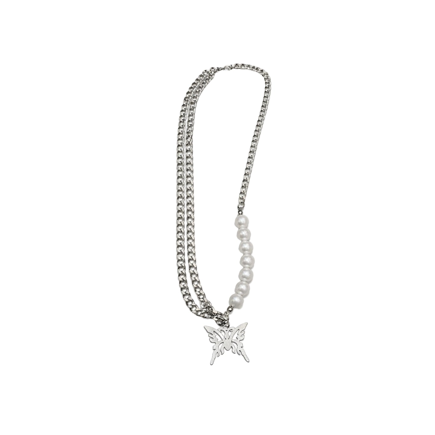 Lizz - Little Pearl Flutter Necklace