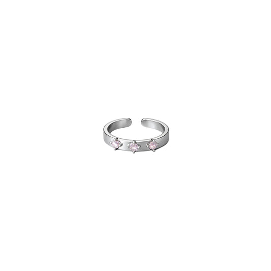 Triple Blush Ring