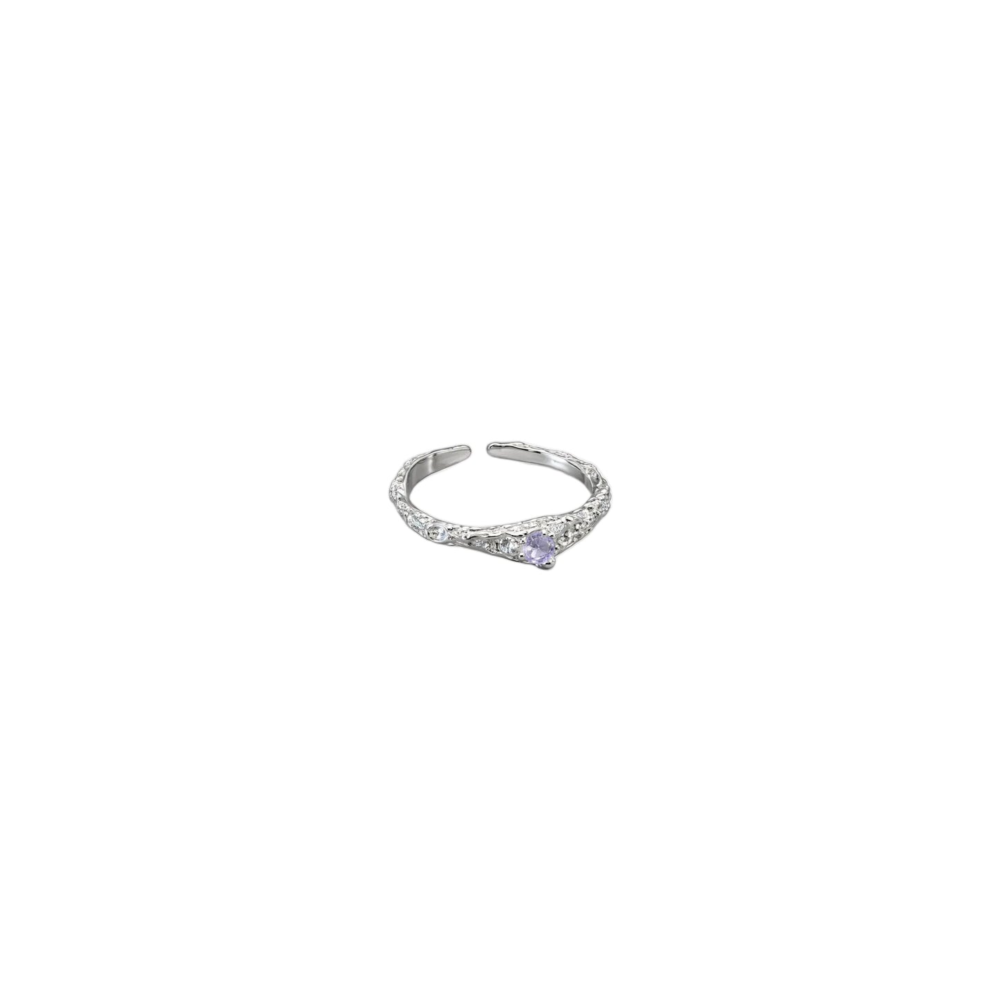 Violet Glow Ring