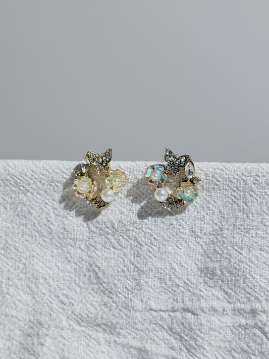 Pensée Fleur Earring