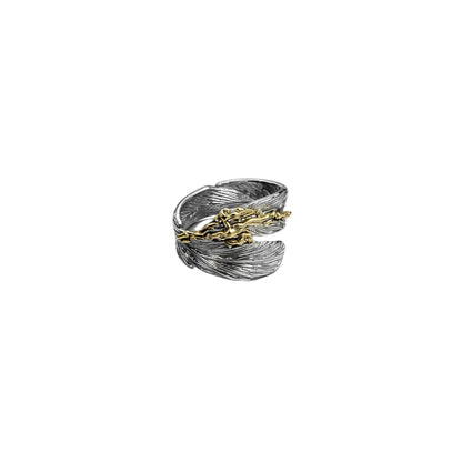 Bound Feather Ring