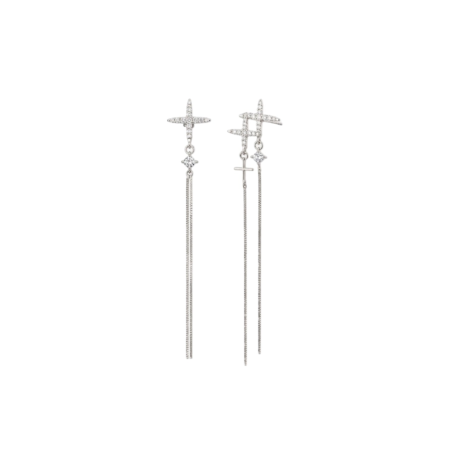 Silver Grace Earring