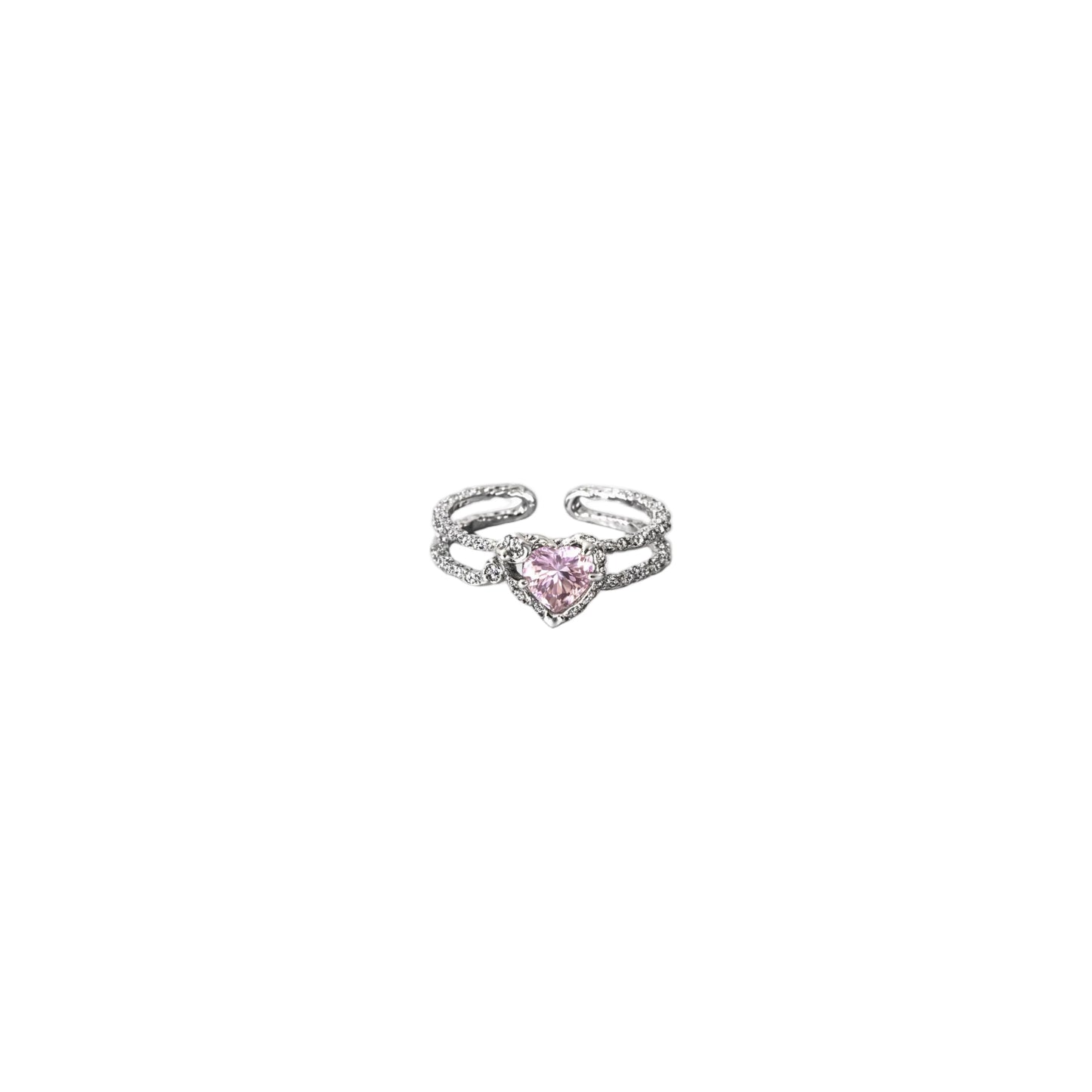 Pink Spark Ring