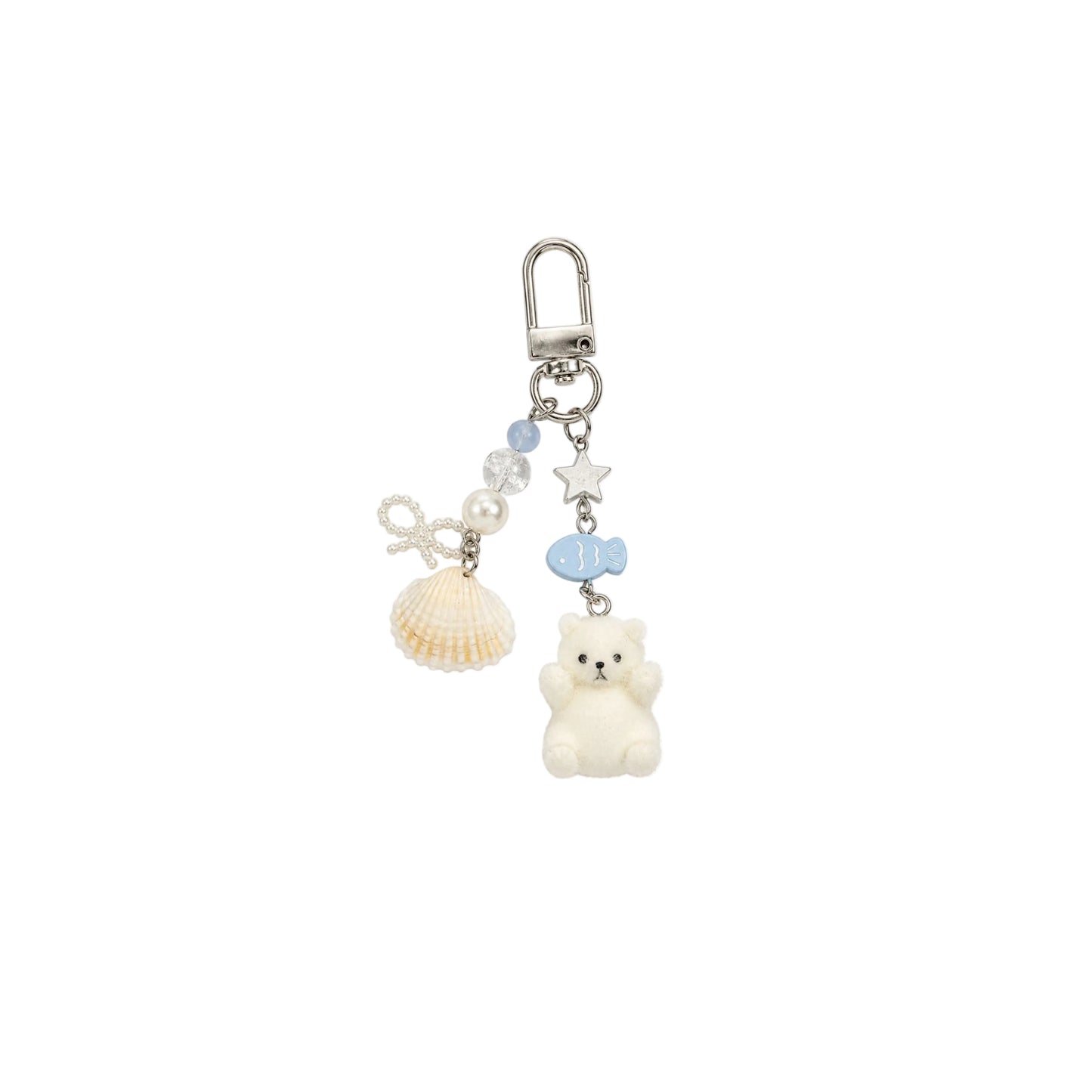 Shell Bear Charm