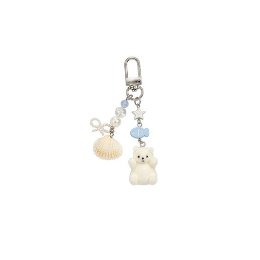Shell Bear Charm