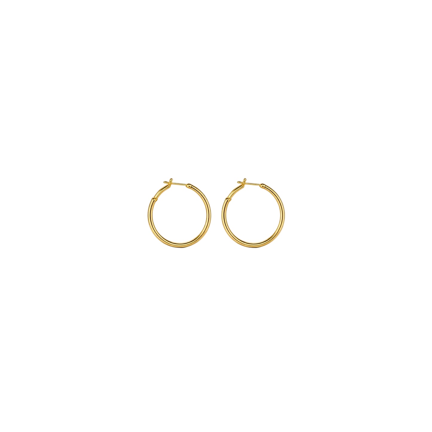 Classic Gold Hoop ( 3cm )