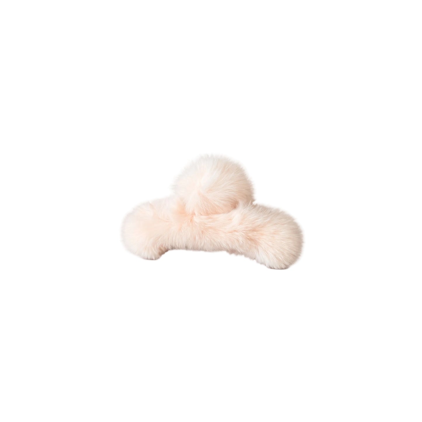 Baby Pink Fluffy HairClip