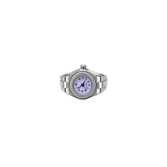 Mauve Mood Watch Ring