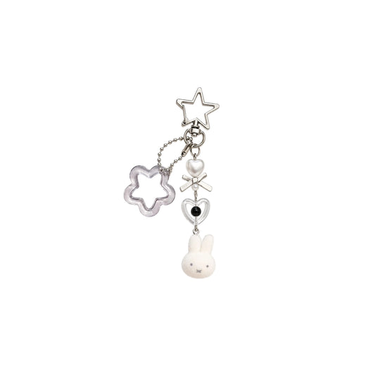 Night Bloom Bunny Charm