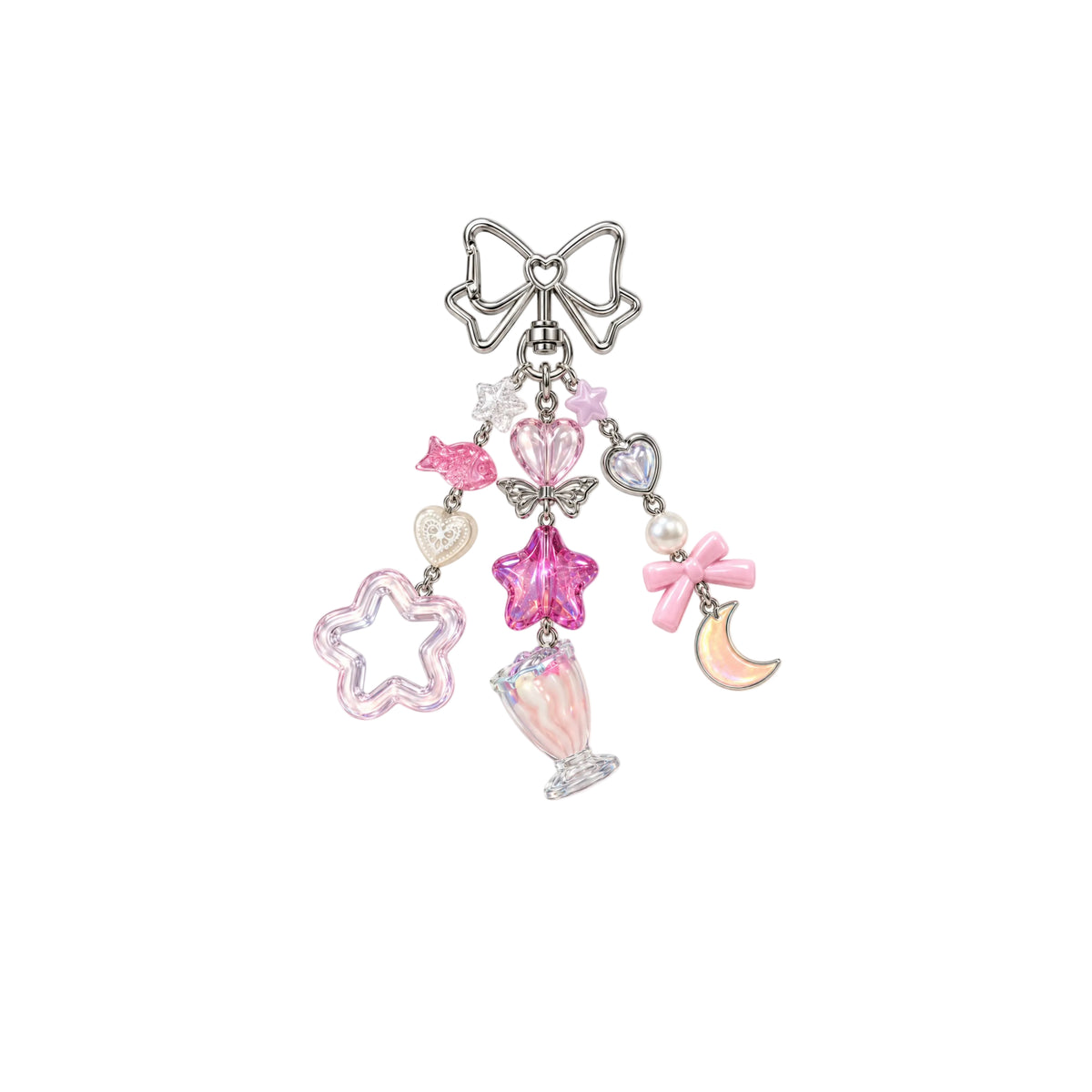 Strawberry Nebula Charm