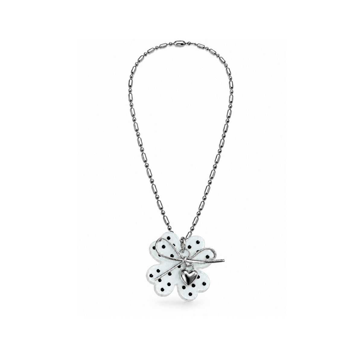 Lizz - Polka Charm Necklace