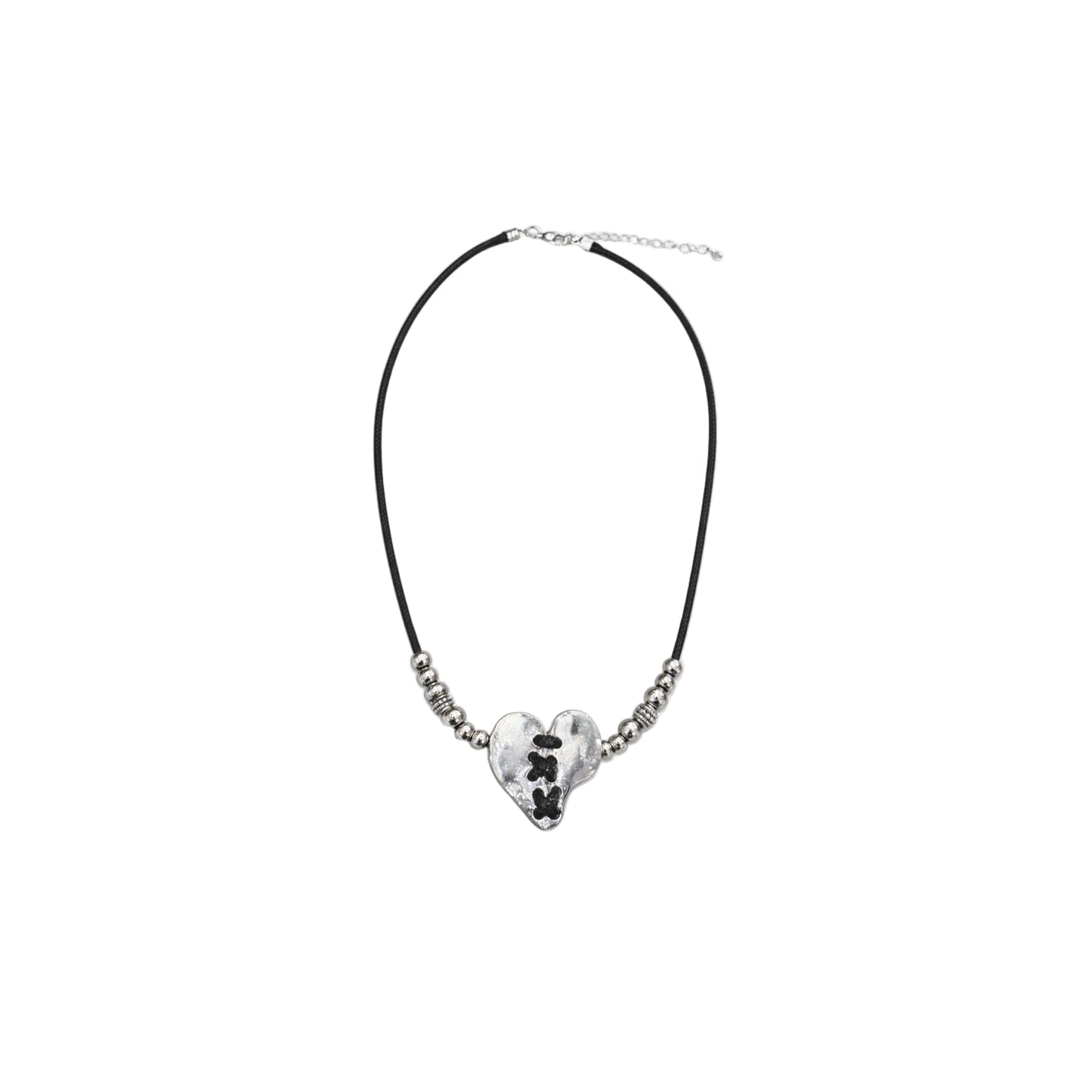 Lizz - Inked Heart Necklace