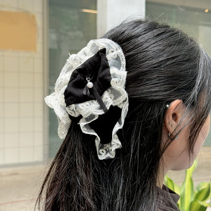 Noir Lace HairClip