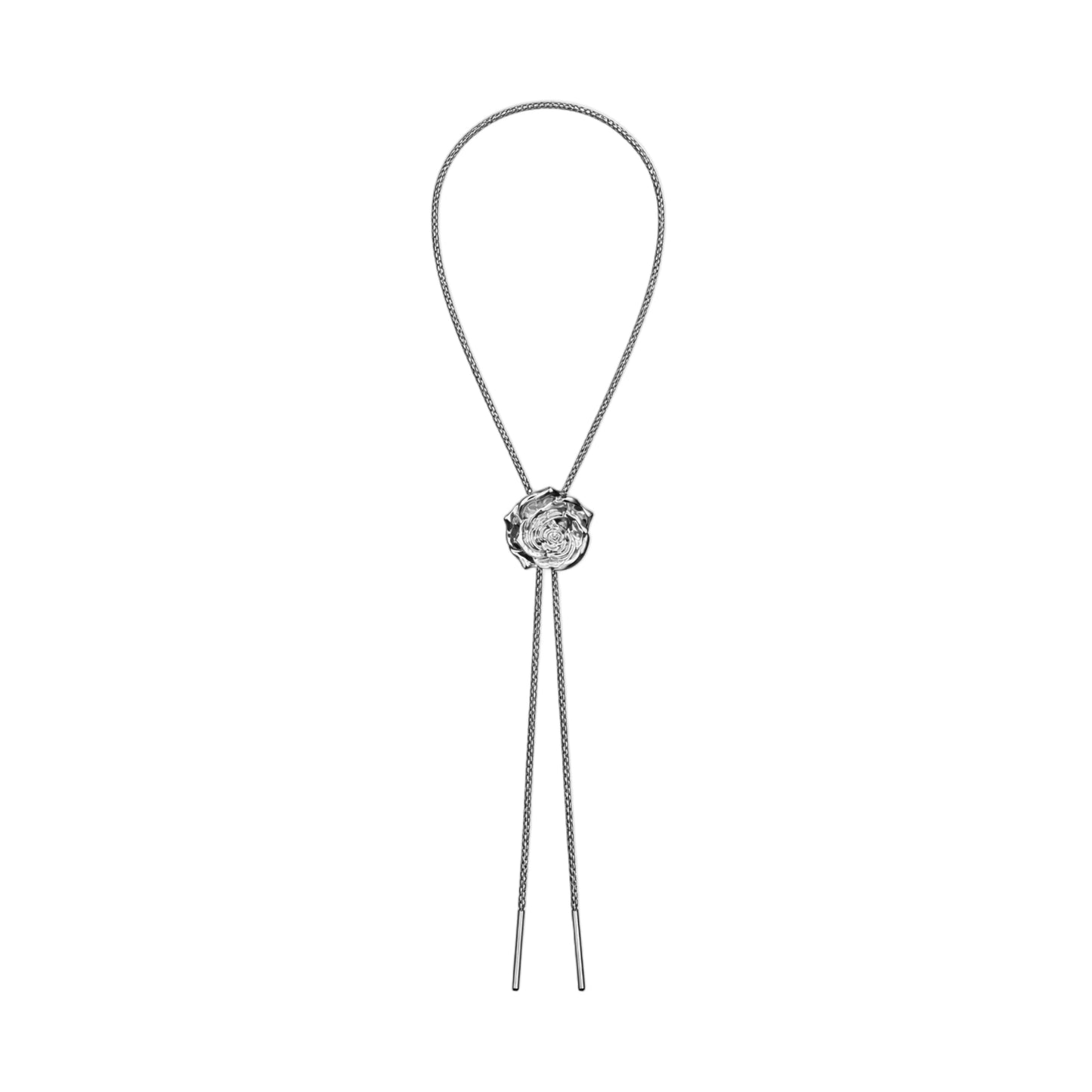Lizz - Rose Lariat Necklace