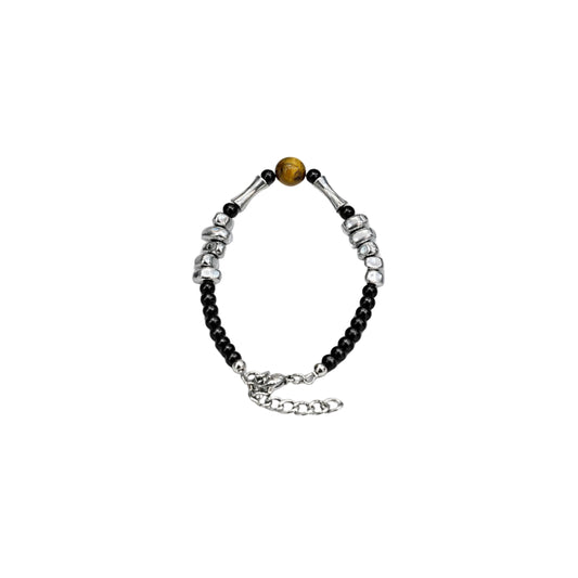 Lizz - ObsidianLink Bracelet