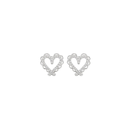 Ethereal Heart Earring