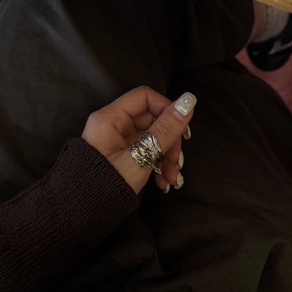 Bound Feather Ring