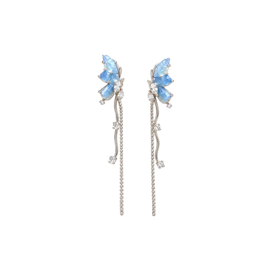 Azure Flutter Earring