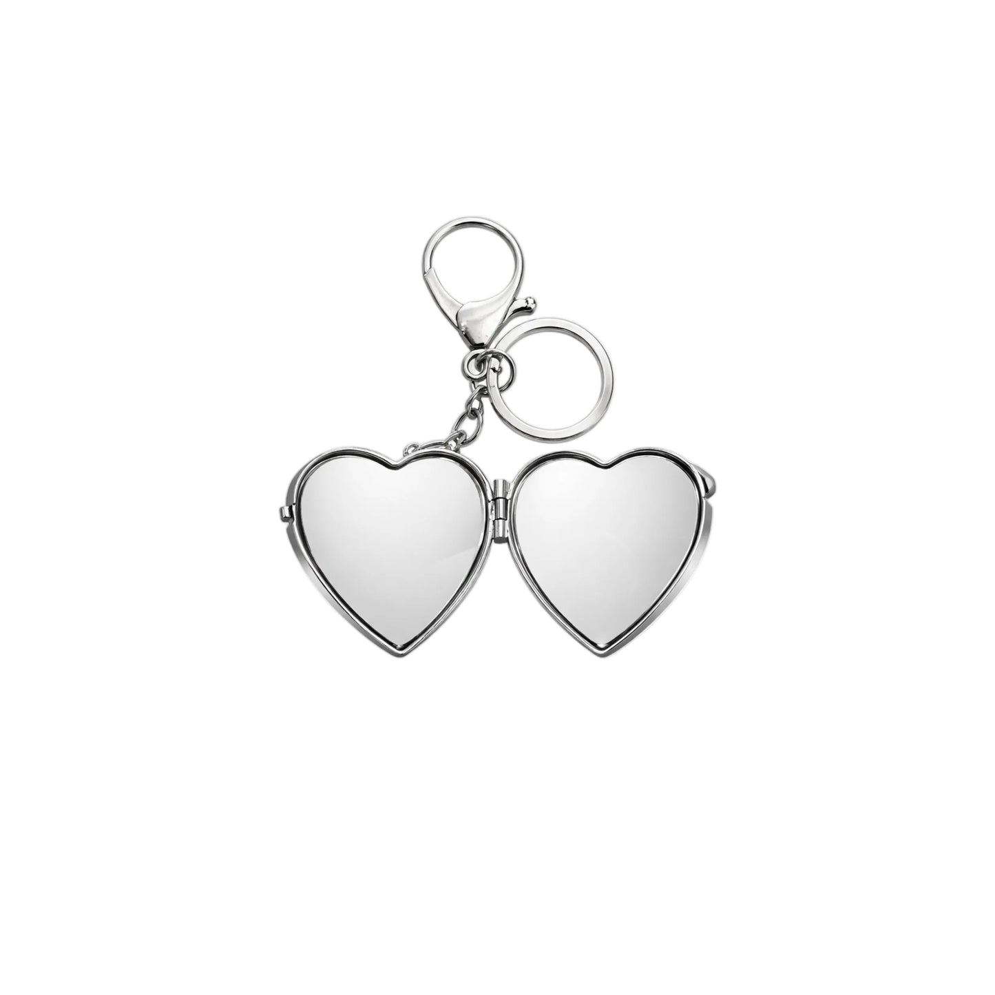 Pink Butterfly Mirror Charm