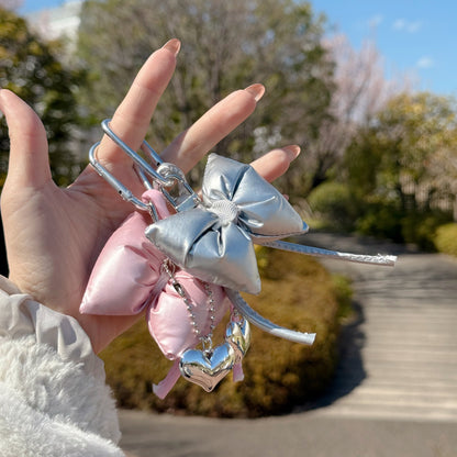 Blush Bow Charm