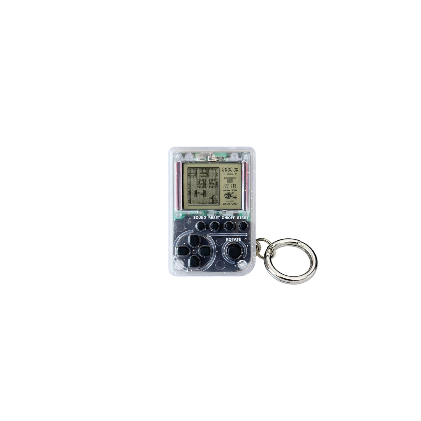 Transparent Game Boy Charm ( PLAYABLE )