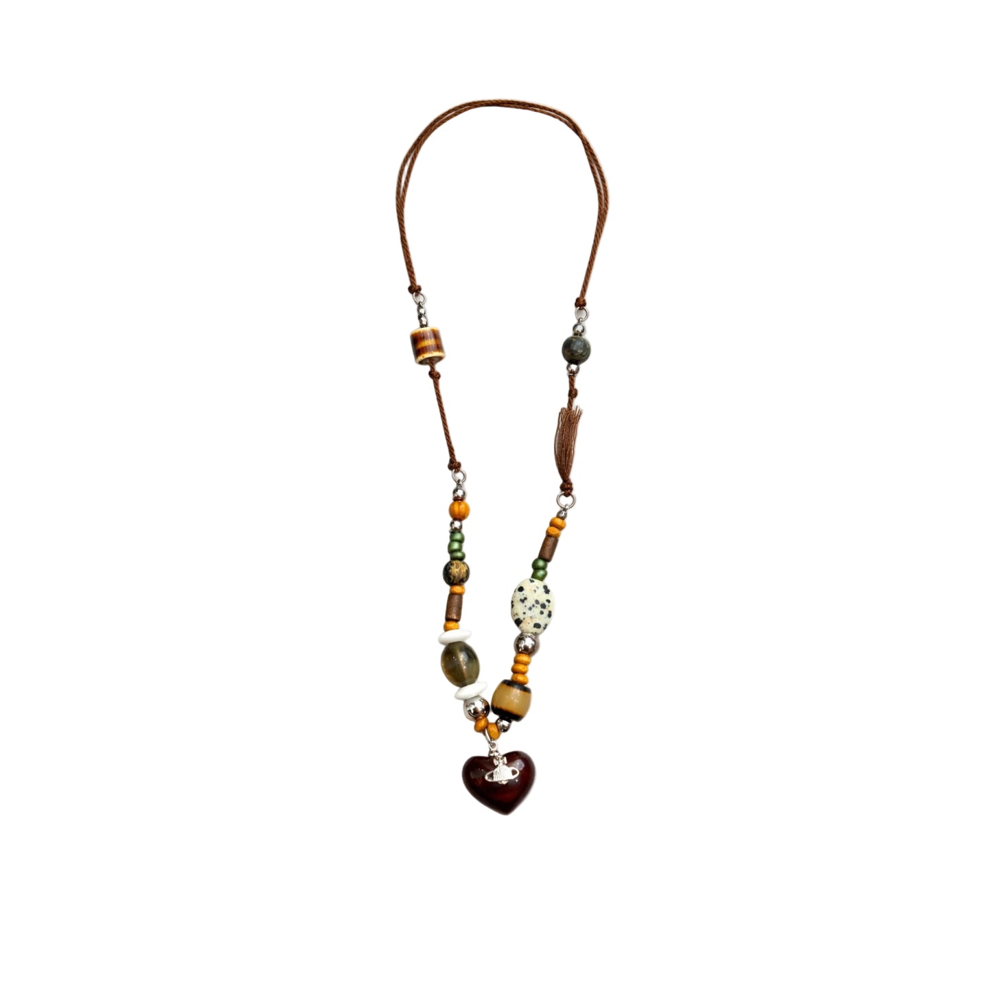 Lizz - Forest Beads Necklace