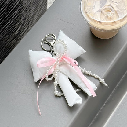 Milky Ribbon Charm