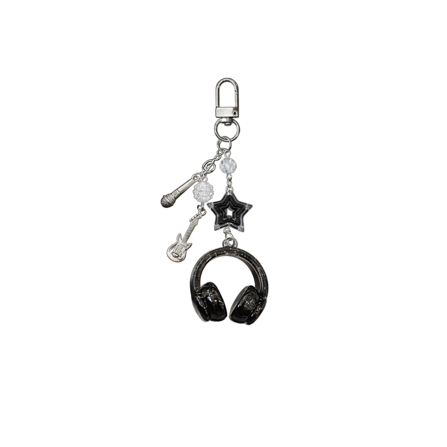 Black Rhythm Headphone Charm