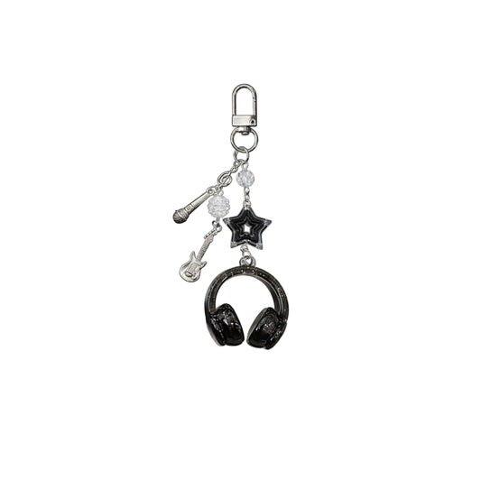 Black Rhythm Headphone Charm