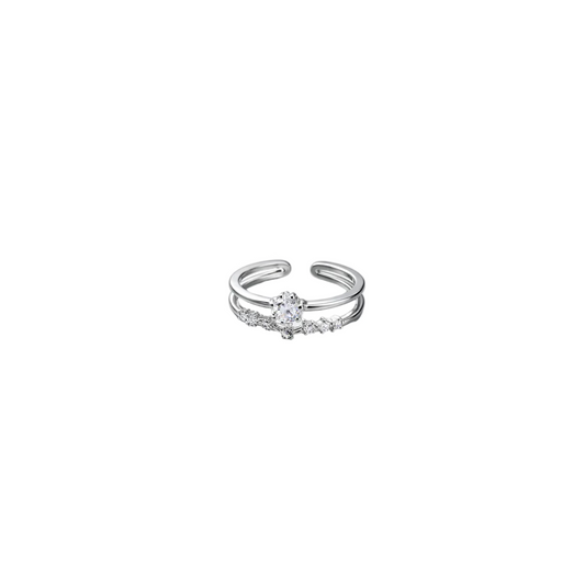 Crystal Crown Ring