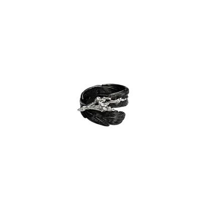 Shadow Feather Ring
